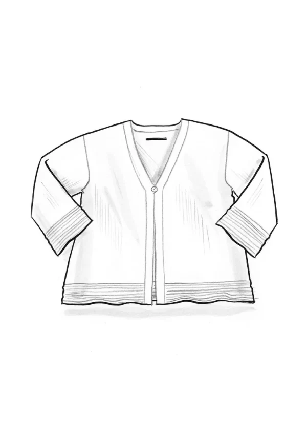 Strickjacke aus Bio-/Recycling-Baumwolle - Image 4