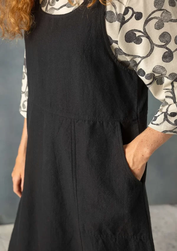 Gewebtes Trägerkleid „Thessaloniki“ aus Bio-Baumwolle/Leinen - Image 2