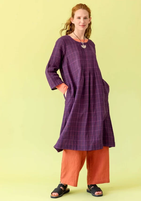 Kleid „Vera“ aus Leinengewebe