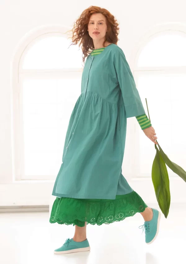 Kleid „Agnes“ aus Bio-Baumwollgewebe