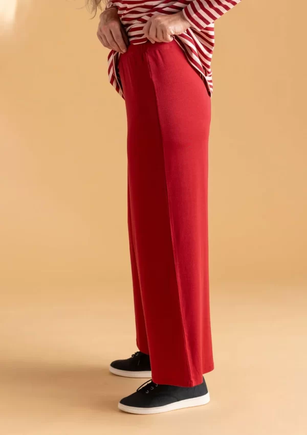 Jerseyhose aus Lyocell/Elasthan