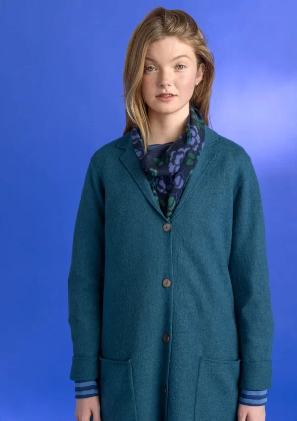 Gestrickter Blazer aus gefilzter Bio-Wolle - Image 3