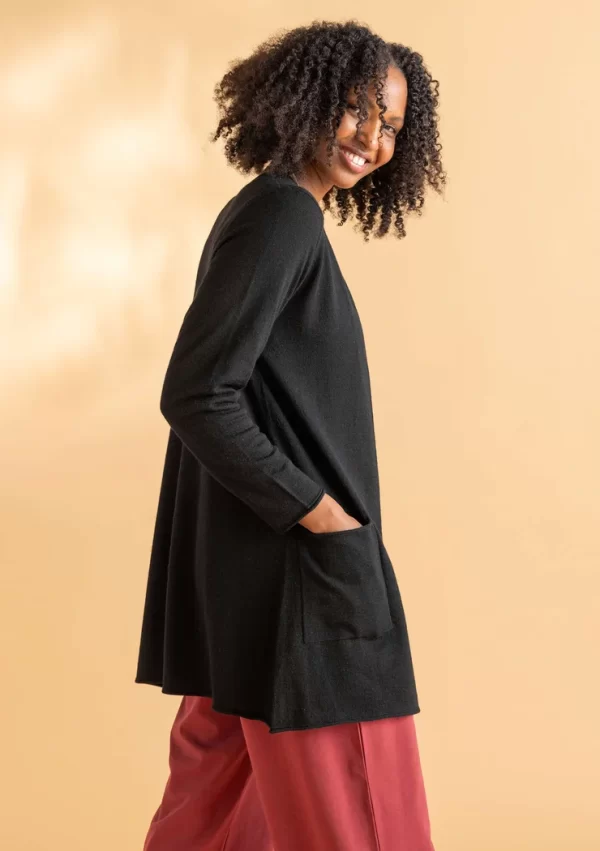 Langstrickjacke aus Bio-Wolle - Image 2
