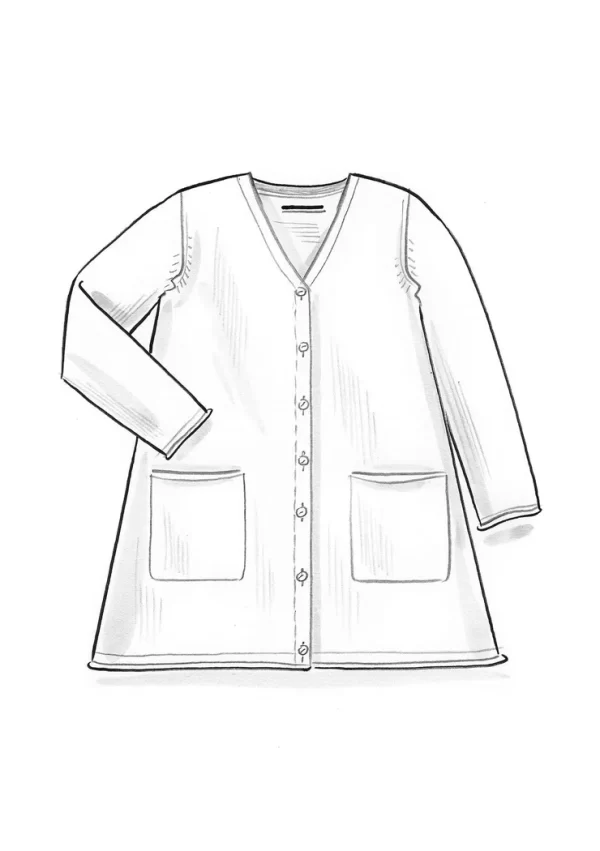 Langstrickjacke aus Bio-Wolle - Image 4