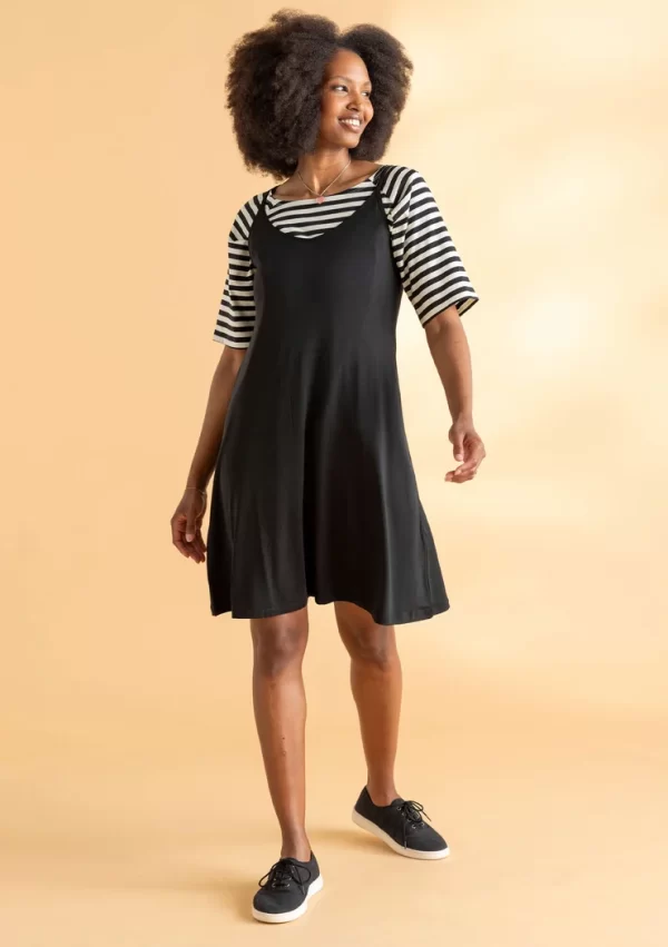 Slipkleid aus Lyocell/Elasthan