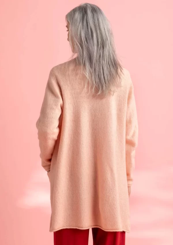 Langstrickjacke aus Wolle/Baumwolle/Alpaka - Image 5