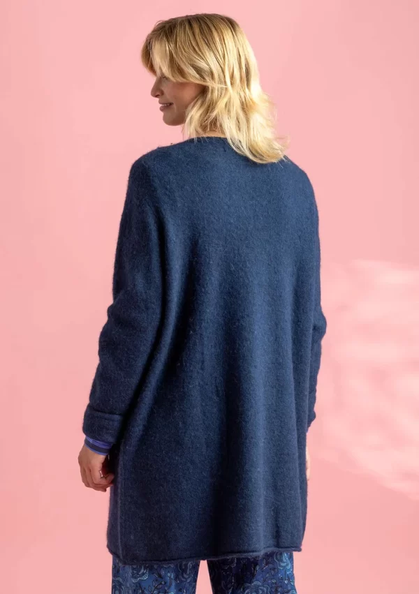 Langstrickjacke aus Wolle/Baumwolle/Alpaka - Image 3