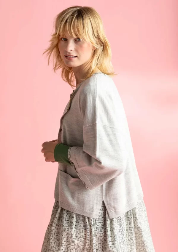 Strickjacke aus Bio-Wolle - Image 2