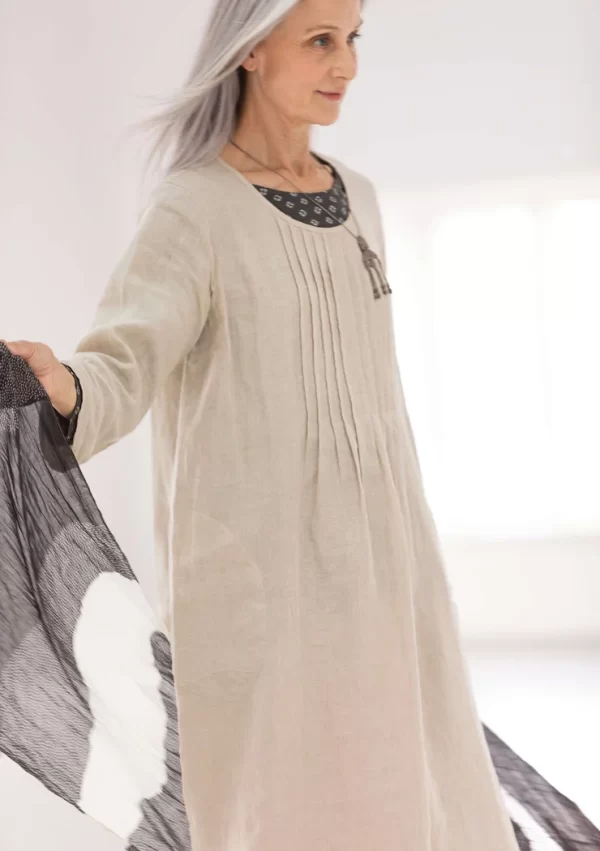 Kleid „Vera“ aus Leinengewebe - Image 2