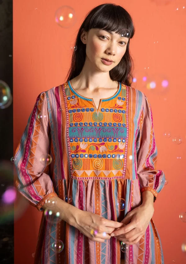 Webkleid „Jaipur“ aus Wolle/Baumwolle - Image 2