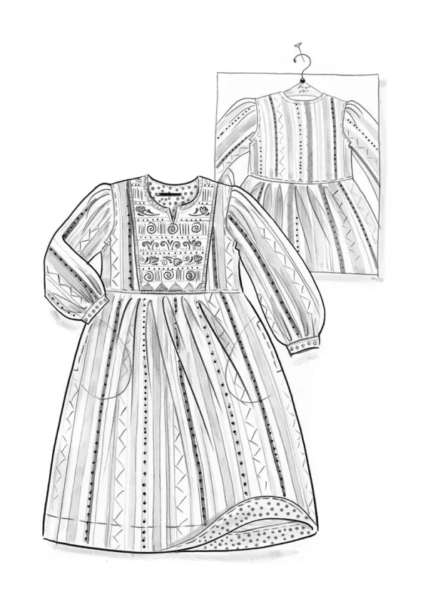 Webkleid „Jaipur“ aus Wolle/Baumwolle - Image 5