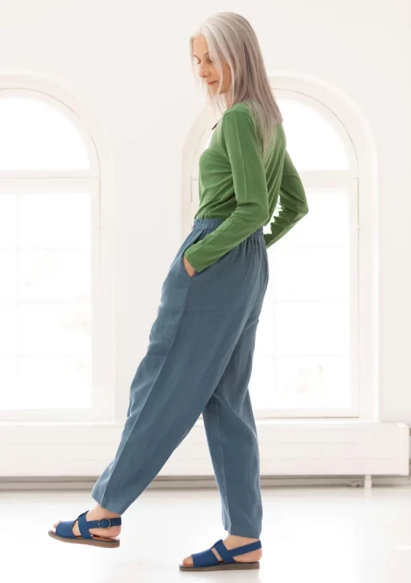 Hose „Vera“ aus Leinengewebe