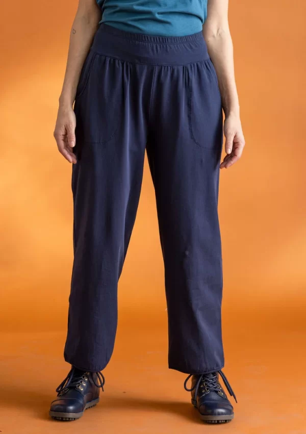Jerseyhose aus Bio-Baumwolle/Elasthan