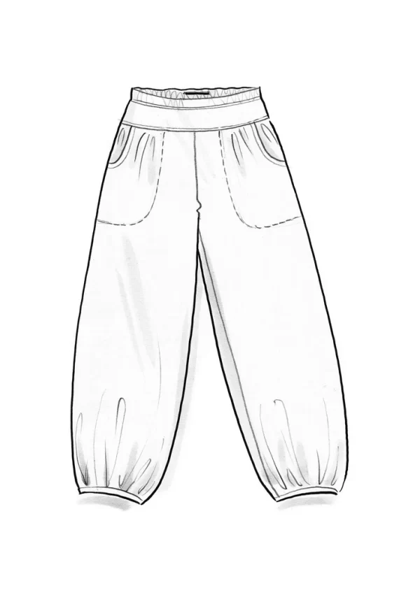 Jerseyhose aus Bio-Baumwolle/Elasthan - Image 3