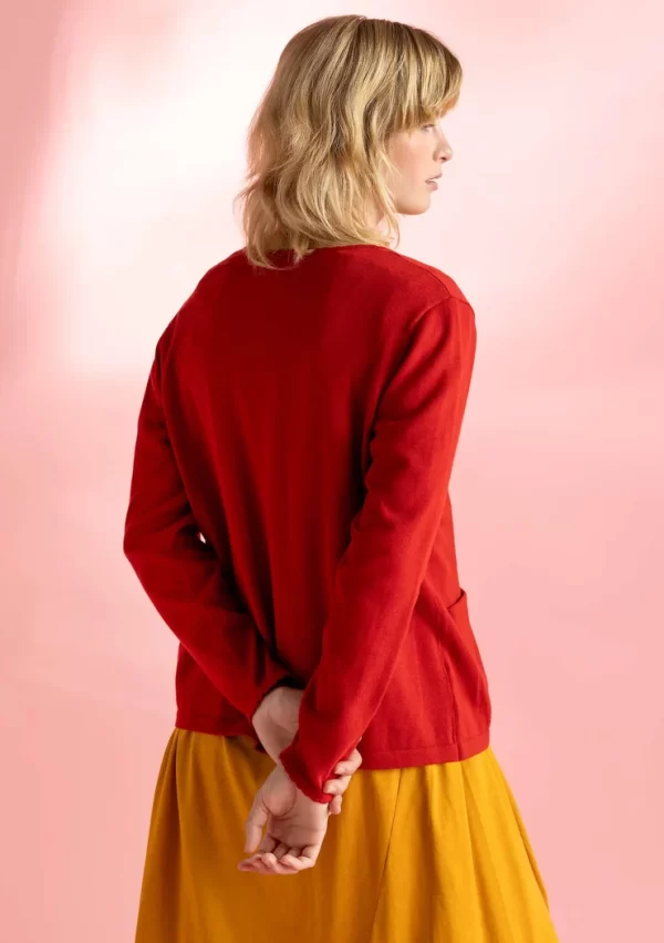 Strickjacke aus Bio-/Recycling-Baumwolle - Image 2