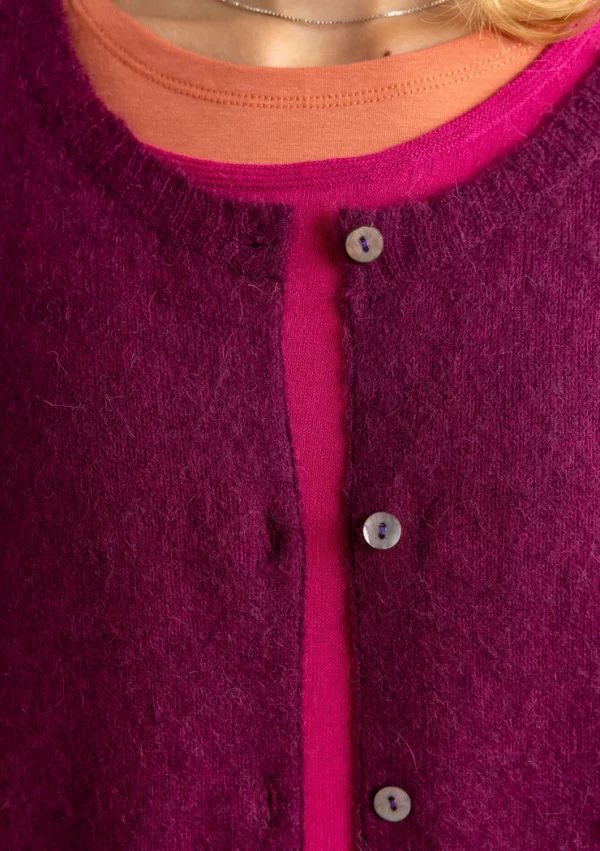 Langstrickjacke aus Wolle/Baumwolle/Alpaka - Image 6