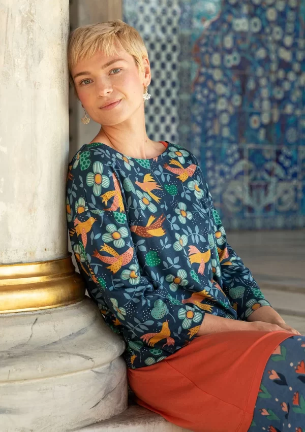 Shirt „Vadi“ aus Bio-Baumwolle/Modal