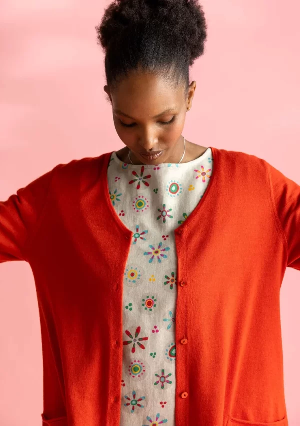Langstrickjacke aus Bio-Wolle - Image 3