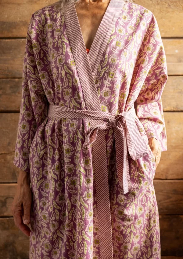 Kimono „Poppies“ aus Bio-Baumwolle - Image 3