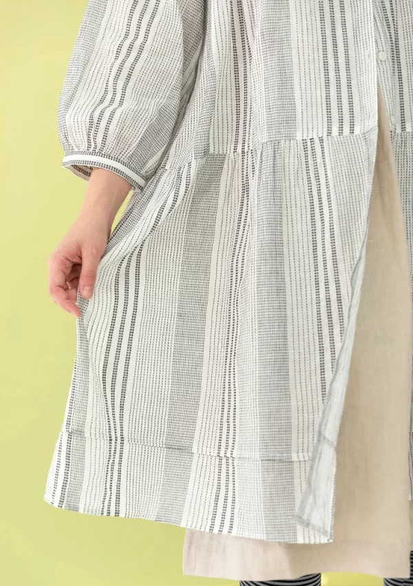 Kleid „Thea“ aus Bio-Baumwolldobby - Image 3