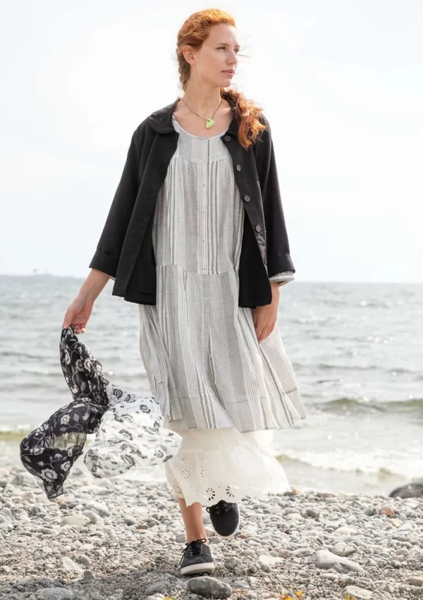Kleid „Thea“ aus Bio-Baumwolldobby - Image 4