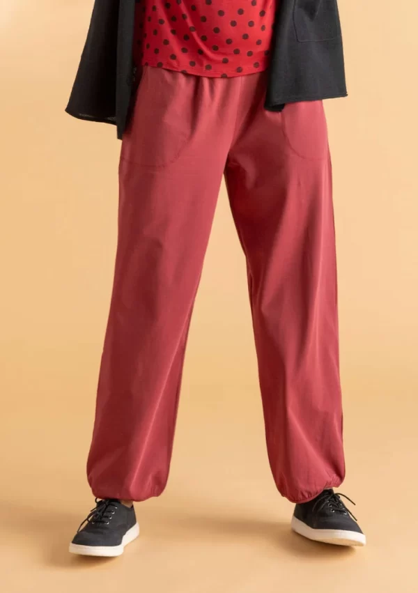 Jerseyhose aus Bio-Baumwolle/Elasthan