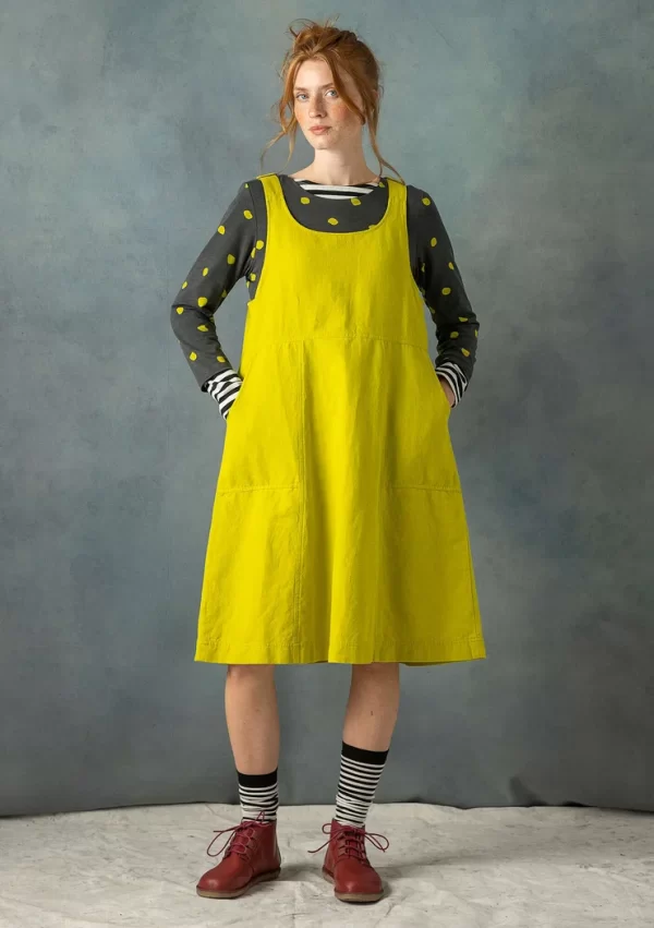 Gewebtes Trägerkleid „Thessaloniki“ aus Bio-Baumwolle/Leinen - Image 2