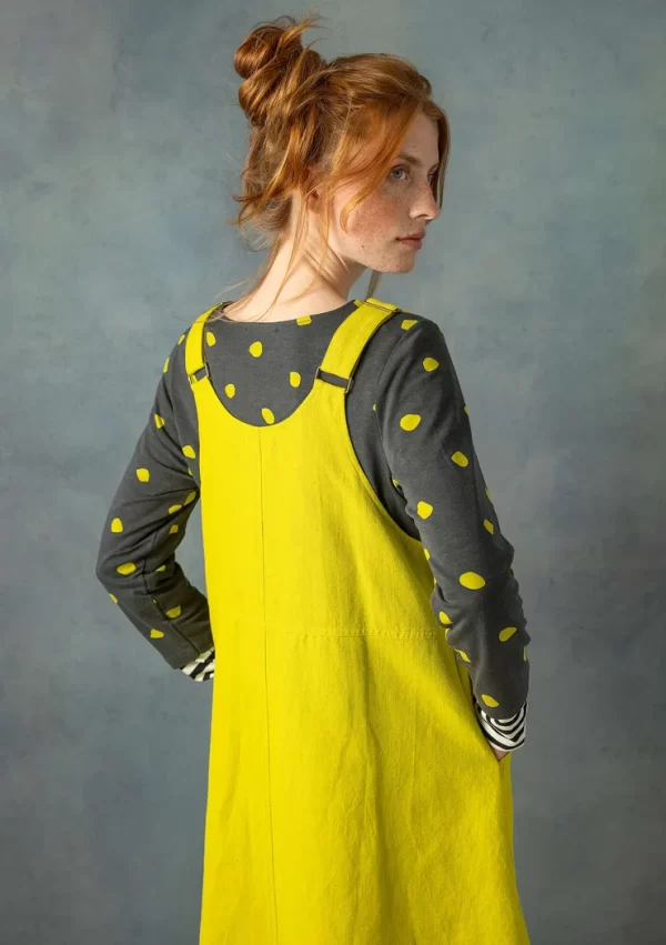 Gewebtes Trägerkleid „Thessaloniki“ aus Bio-Baumwolle/Leinen - Image 5