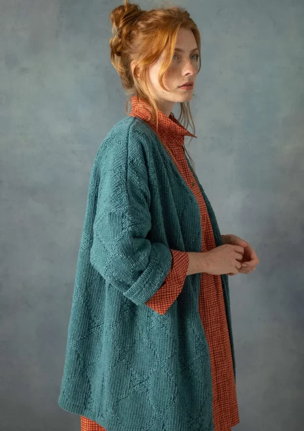 Strickjacke „Thessaloniki“ aus Recycling-Wollgemisch - Image 7