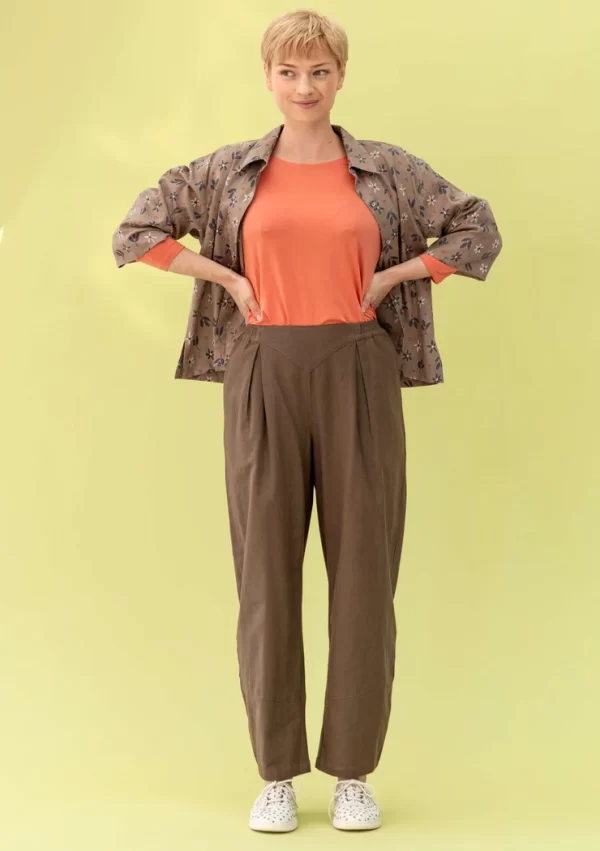 Bluse „Ida“ aus Wollmischgewebe - Image 2