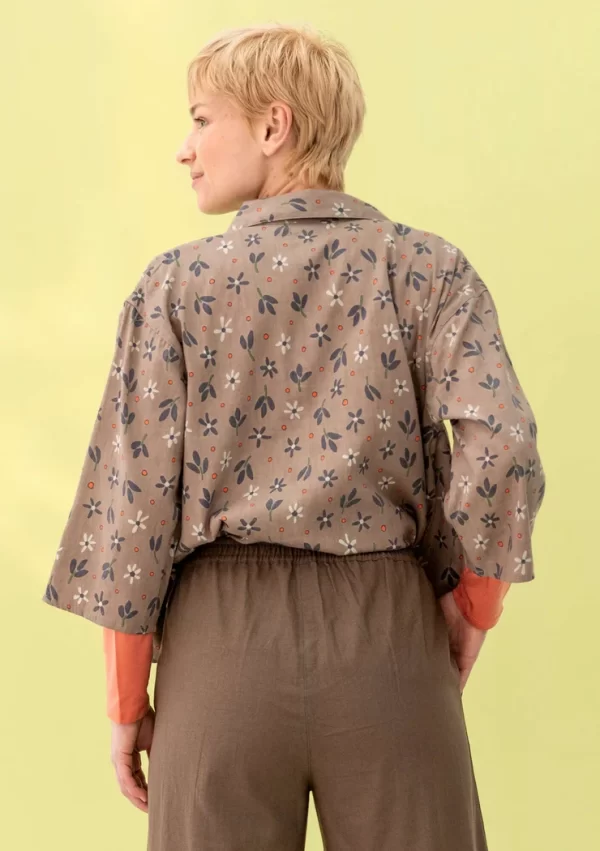 Bluse „Ida“ aus Wollmischgewebe - Image 3