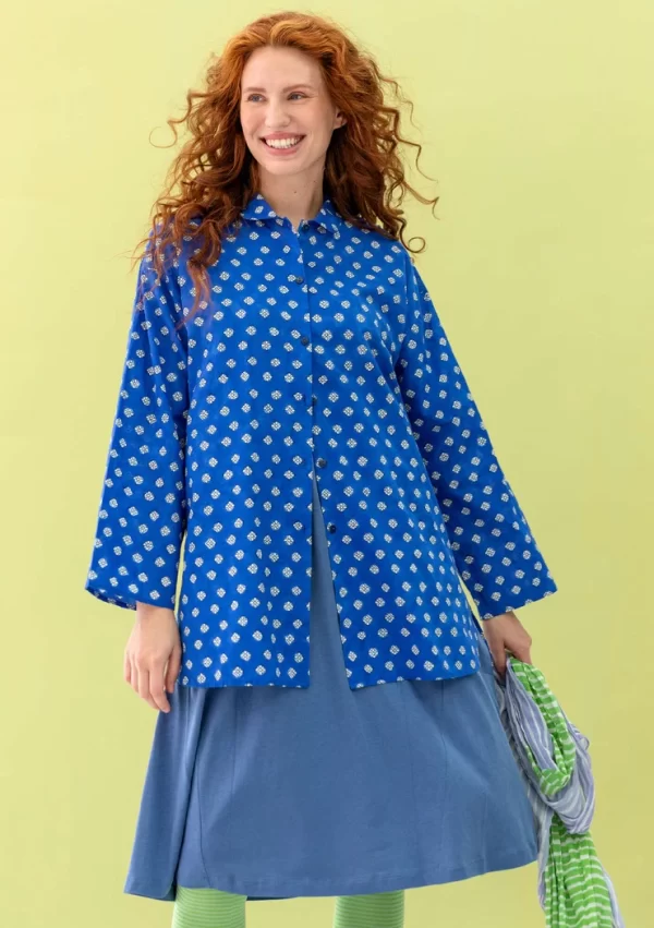 Hemdbluse „Millie“ aus Bio-Baumwollgewebe