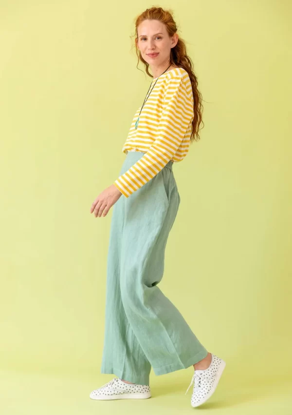 Hose „Vera“ aus Leinengewebe