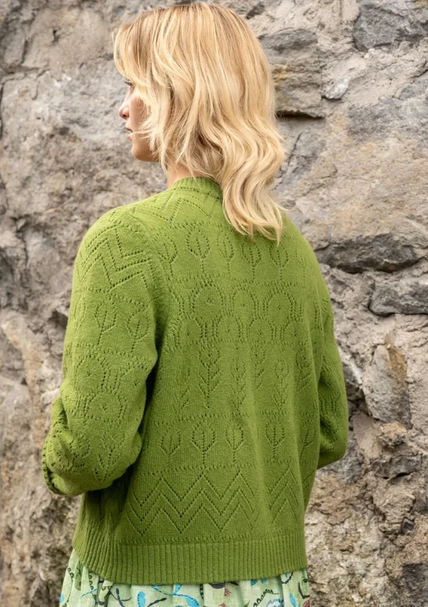 Strickjacke „Karamell“ aus Lammwolle/Polyamid - Image 3