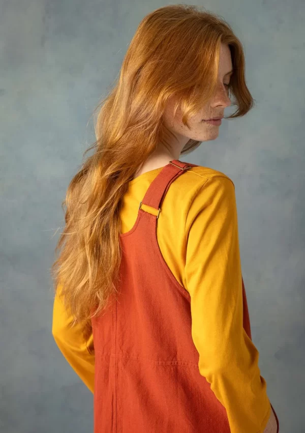 Gewebtes Trägerkleid „Thessaloniki“ aus Bio-Baumwolle/Leinen - Image 3