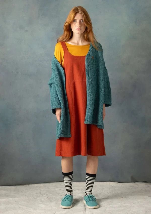 Gewebtes Trägerkleid „Thessaloniki“ aus Bio-Baumwolle/Leinen - Image 4