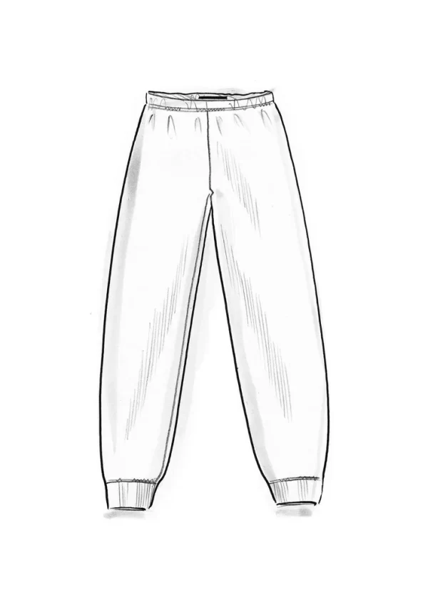 Jerseyleggings aus Bio-Baumwollripp - Image 3