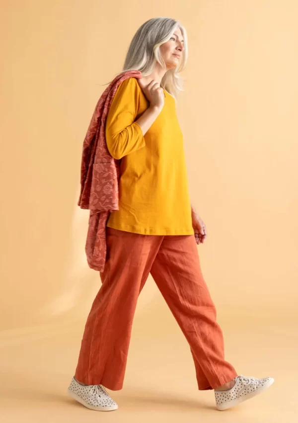 Jerseyshirt „Millie“ aus Bio-Baumwolle/Modal