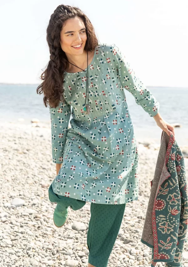 Webkleid „Neela“ aus Bio-Baumwolle