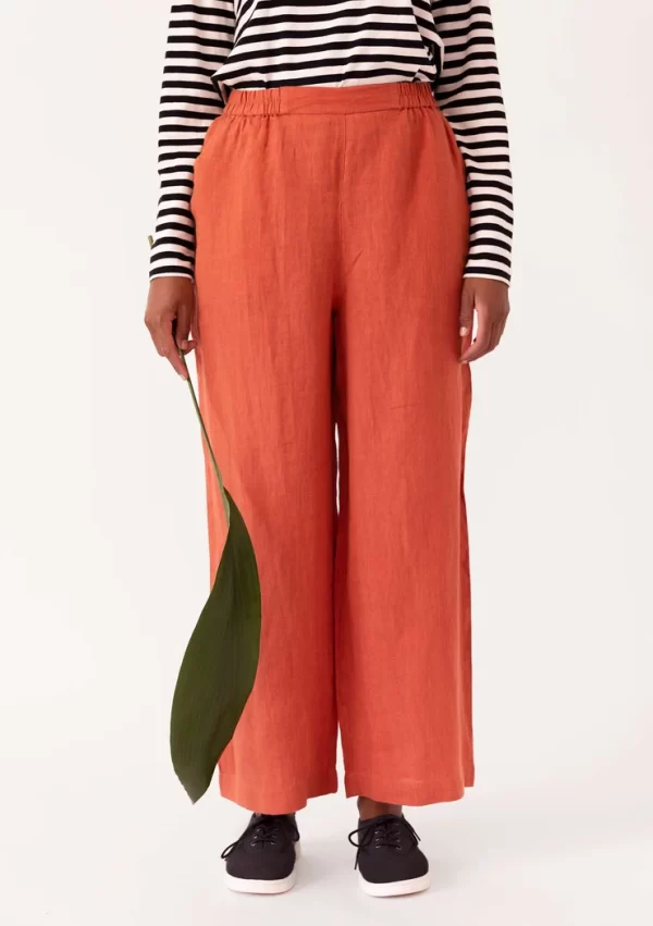 Hose „Vera“ aus Leinengewebe