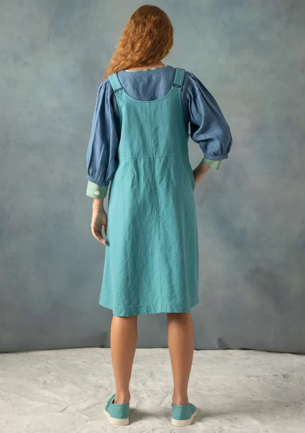 Gewebtes Trägerkleid „Thessaloniki“ aus Bio-Baumwolle/Leinen - Image 2
