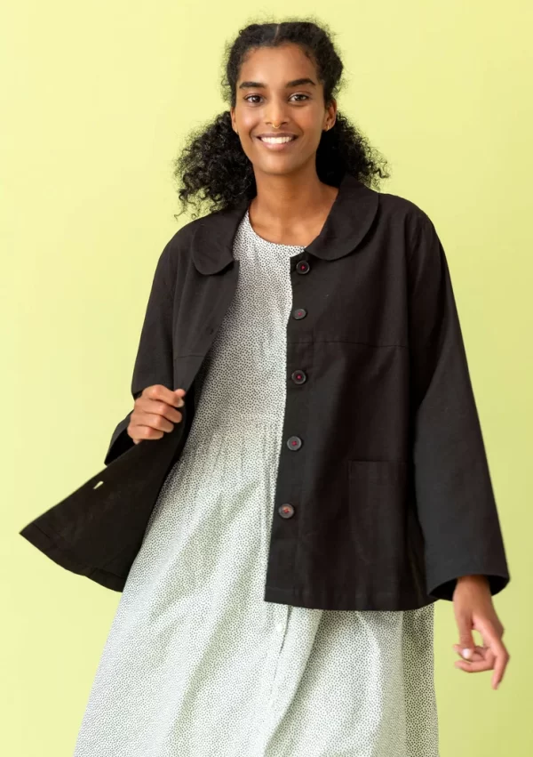 Jacke „Daisy“ aus Bio-Baumwollgewebe