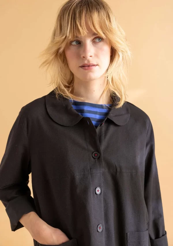 Jacke „Daisy“ aus Bio-Baumwollgewebe - Image 4