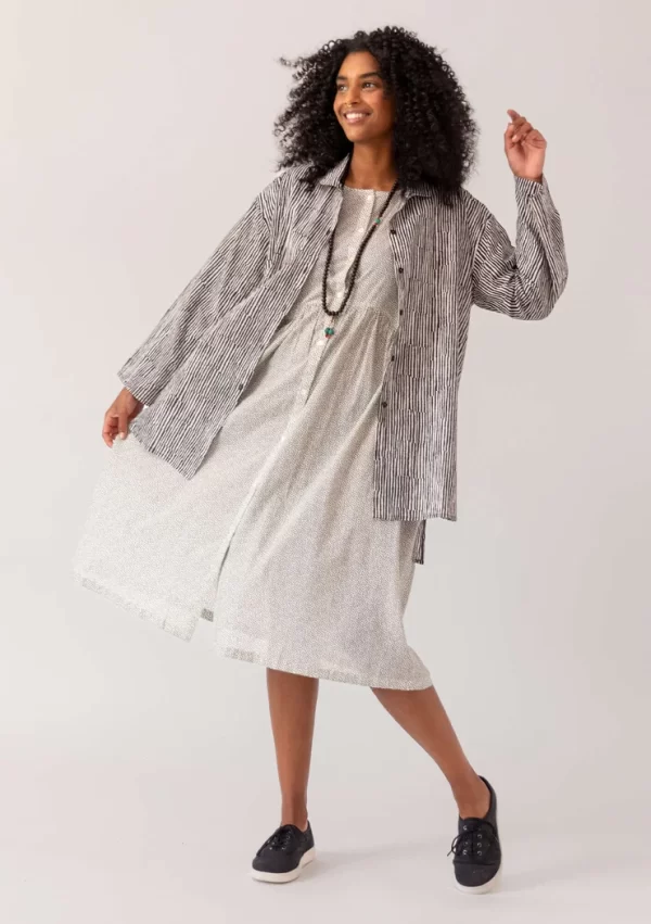 Kleid „Agnes“ aus Bio-Baumwollgewebe - Image 3