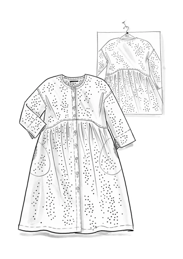 Kleid „Agnes“ aus Bio-Baumwollgewebe - Image 4