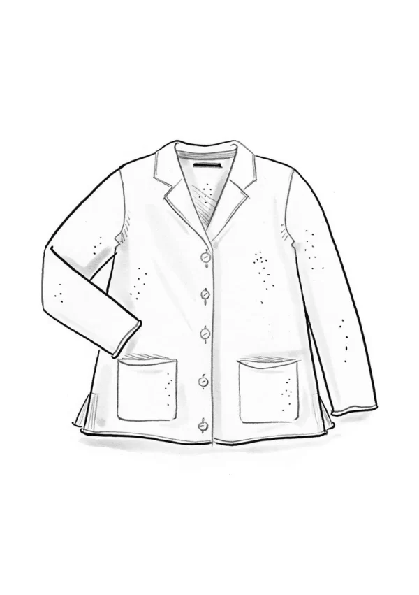 Gestrickter Blazer aus gefilzter Bio-Wolle - Image 3