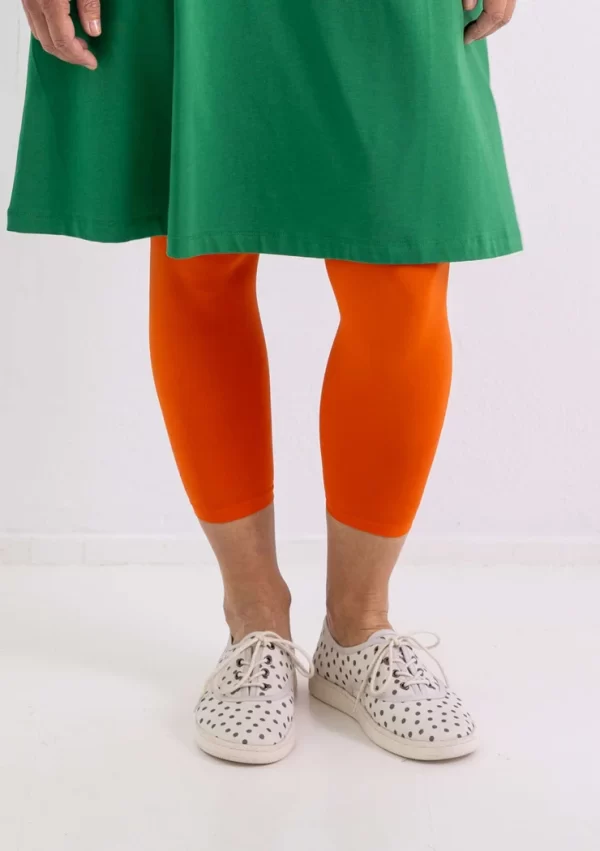 Einfarbige Leggings aus Recycling-Polyamid - Image 2