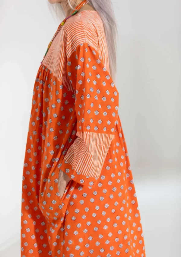 Kleid „Millie“ aus Bio-Baumwollgewebe - Image 3