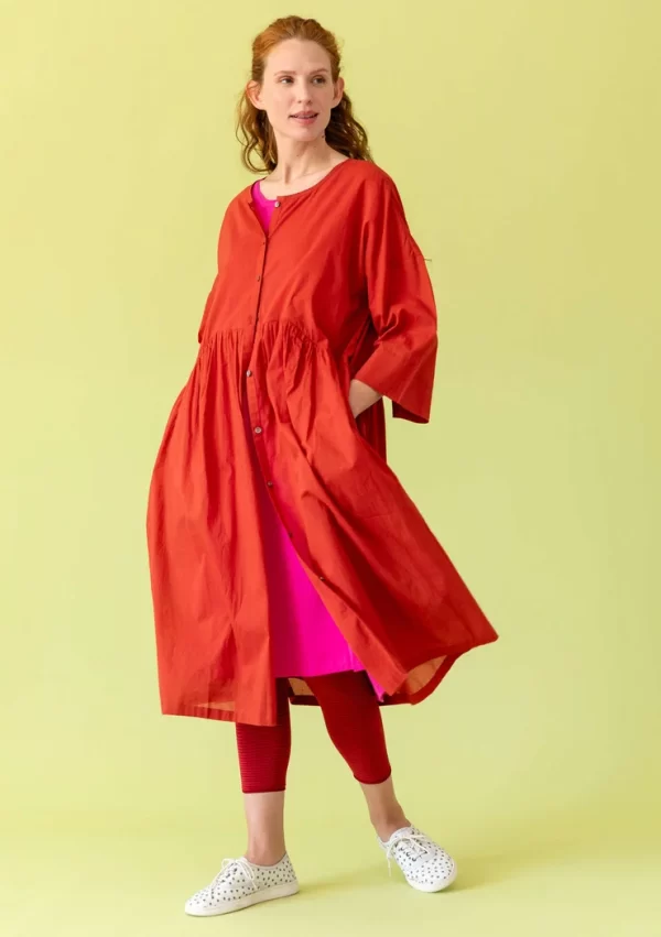 Kleid „Agnes“ aus Bio-Baumwollgewebe