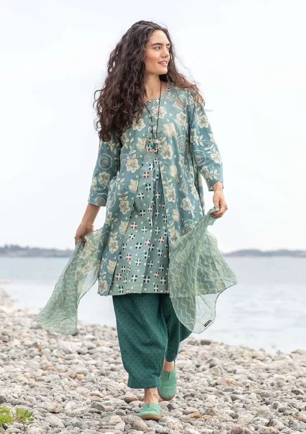 Webkleid „Kamala“ aus Bio-Baumwolle